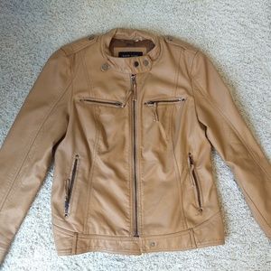 Black Rivet Faux leather jacket